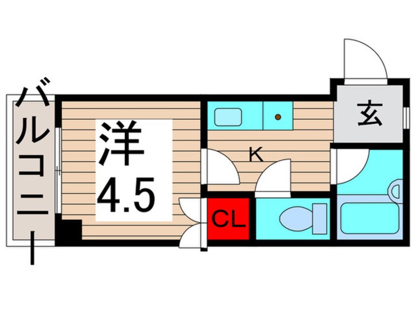 間取図 パークハイツ綾瀬