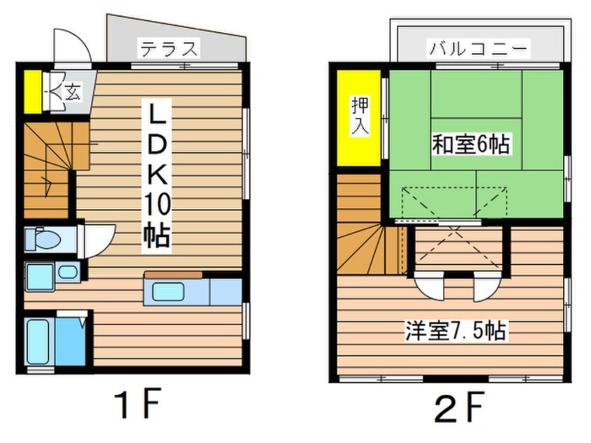 間取図 コートハウスグレ