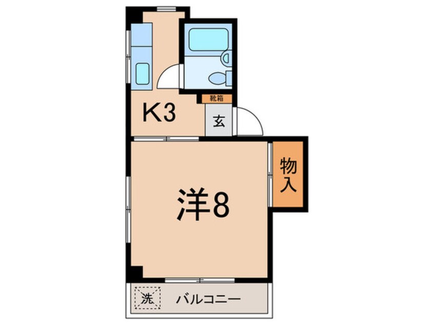 間取図 パショリ白金