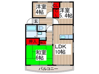 間取図 エータイマンション