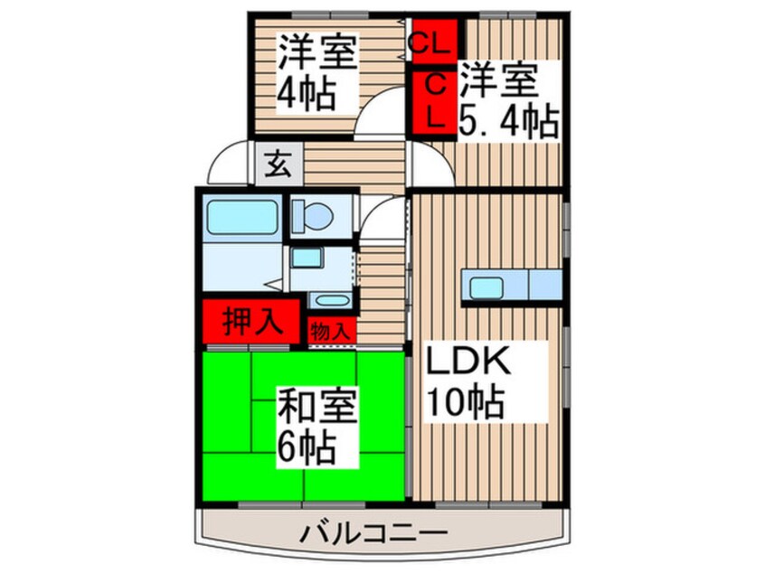 間取図 エータイマンション