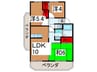 エータイマンション 3LDKの間取り