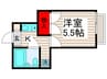 第一フォーブル 1Kの間取り