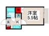 第一フォーブル 1Kの間取り