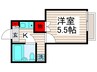 第一フォーブル 1Kの間取り