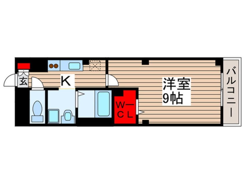間取図 GENOVIA原木中山