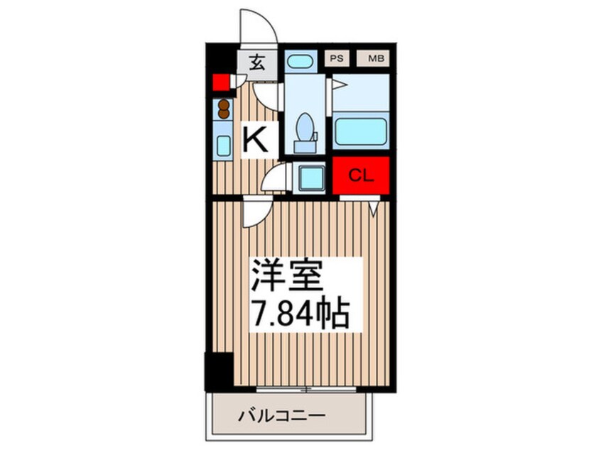 間取図 アルファコート蕨