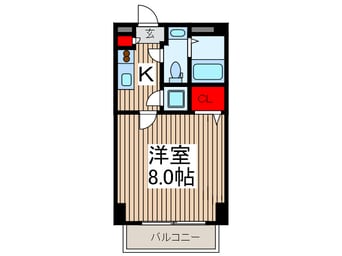 間取図 アルファコート蕨