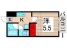 パ－クフロント北綾瀬Ａ 1Kの間取り