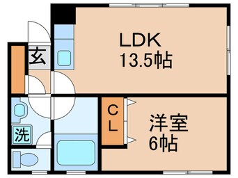 間取図 ベルメール西新井Ⅰ