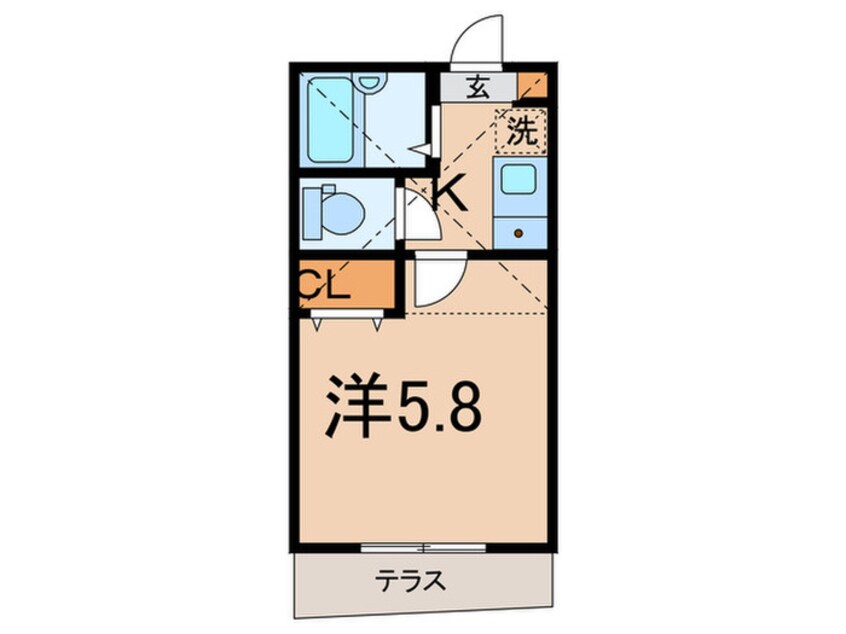 間取図 池袋本町八景舎