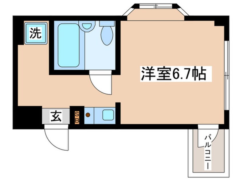 間取図 ファインスクエア鴨志田Ⅱ