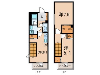 間取図 レジディア文京小石川