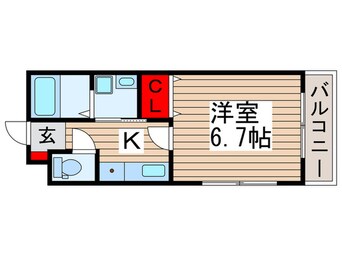 間取図 ハイデンローゼ