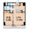 セラピアザ船橋 1LDKの間取り