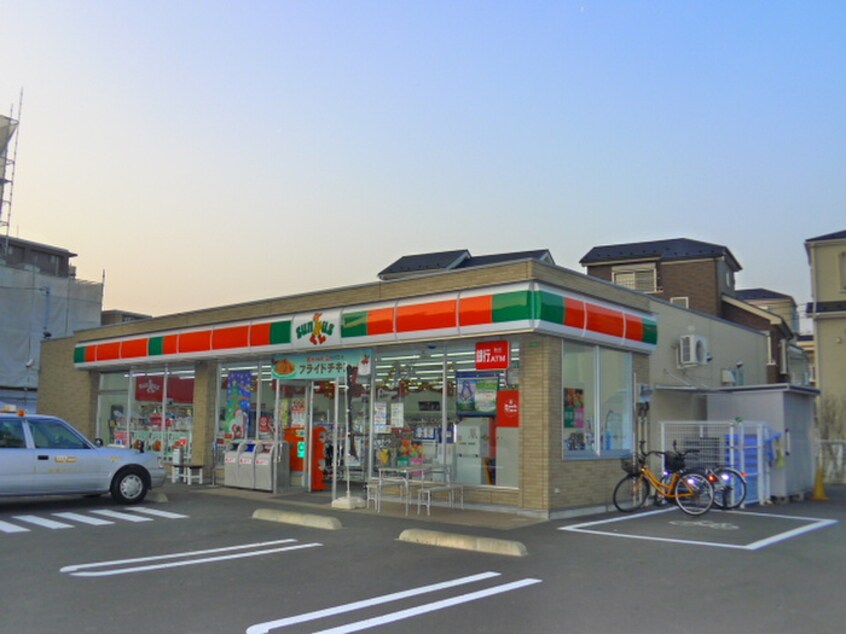 サンクス(コンビニ)まで450m セラピアザ船橋