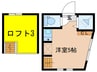 グランデ目白 1Rの間取り