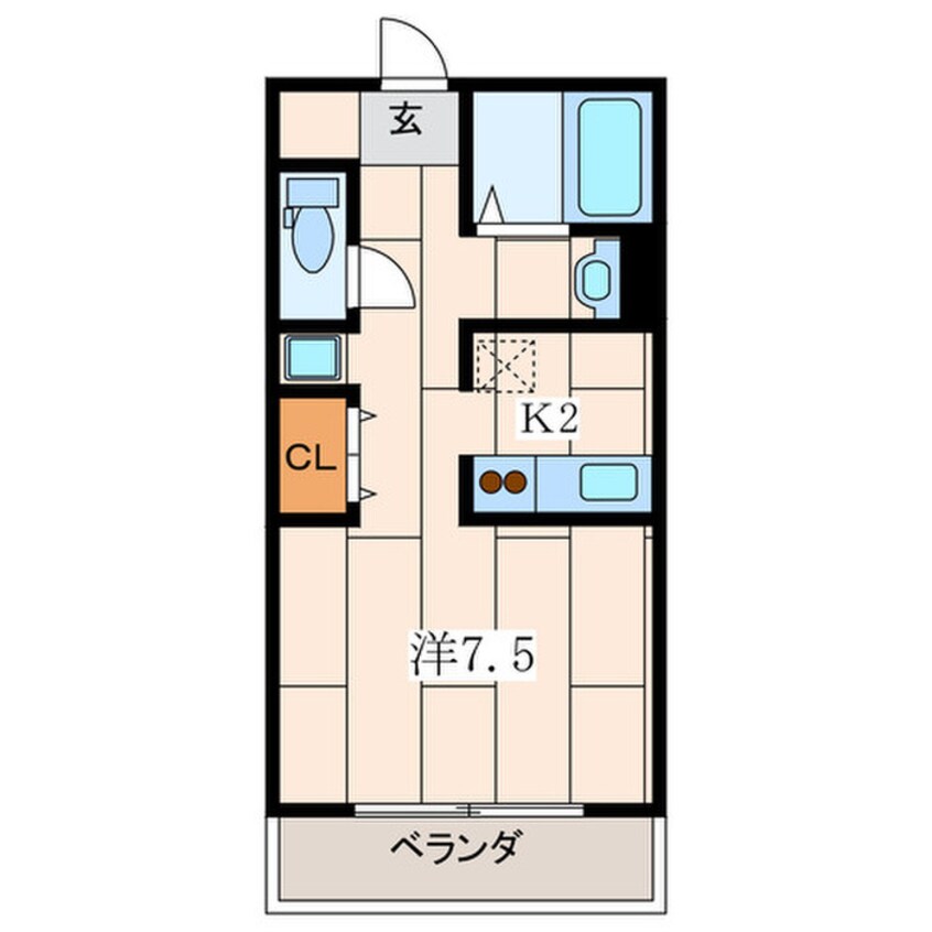 間取図 ビラ堀ノ内