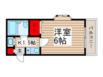 間取図 ウィステリアビル津田沼