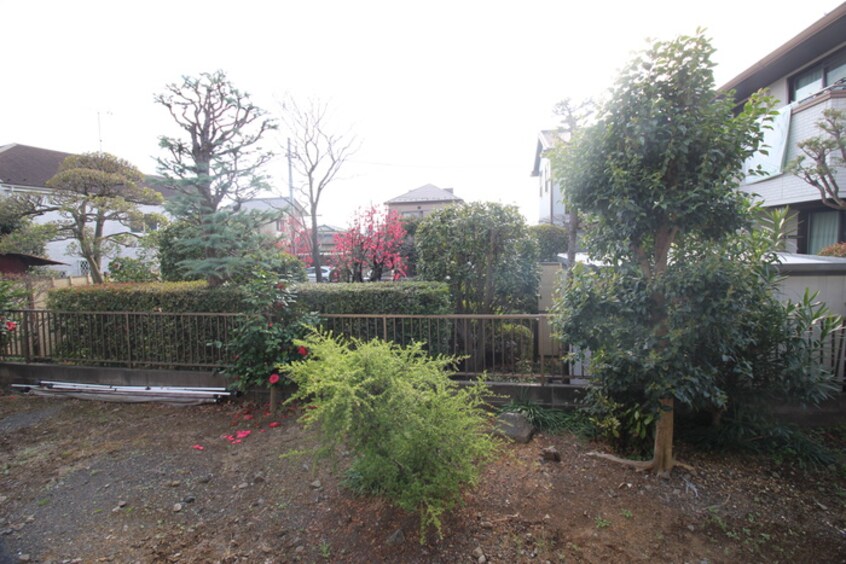 室内からの展望 コーポ谷上