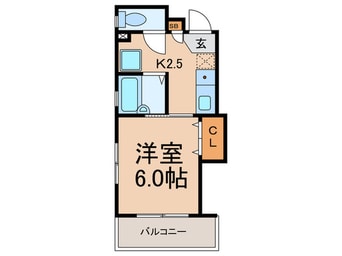 間取図 シャルム神泉