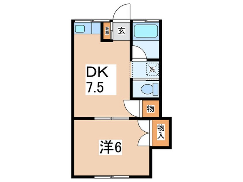 間取図 ひかりハイツ