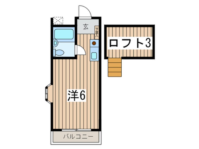 間取図 サザンハイツ