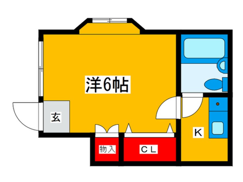 間取図 ローズマンション２５番館