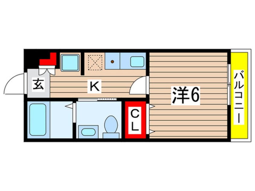 間取図 CLASSTAGE西都賀