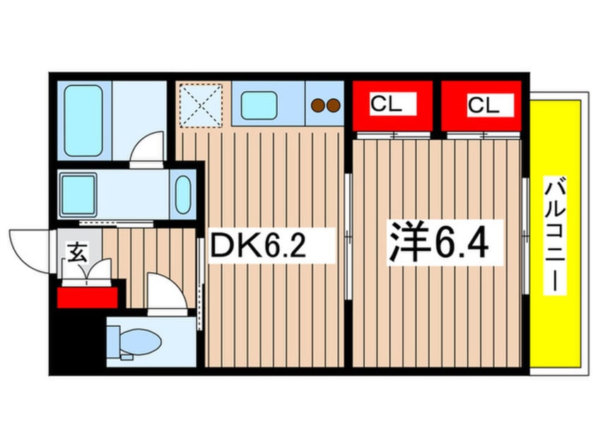 間取図 カーサ・エスペランサ