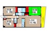 モンテローザ緑が丘 3LDKの間取り