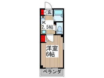 間取図 アベニュ－宮原