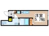 タスキsmart浅草橋 1Rの間取り