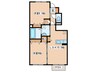 ビラージュ町田 2LDKの間取り