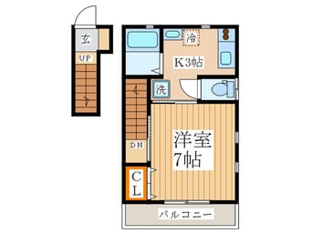 間取図 ルパン　リヴィエール
