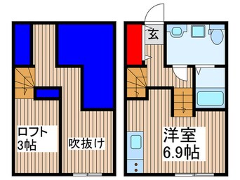間取図 CUBE　西所沢