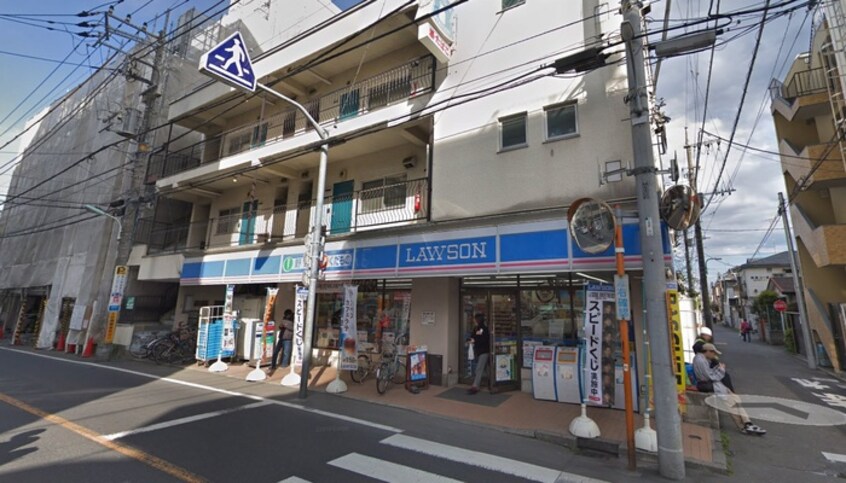 ローソン京王多摩川駅店(コンビニ)まで270m カーサアサノ