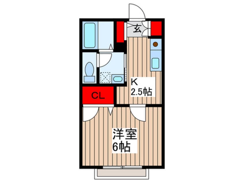 間取図 メゾン・ディア－ヌ