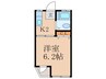 鷺宮ギミック 1Kの間取り