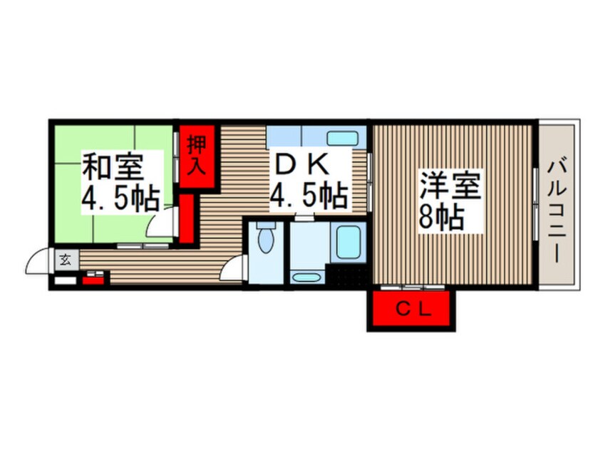 間取図 ヤマトビル
