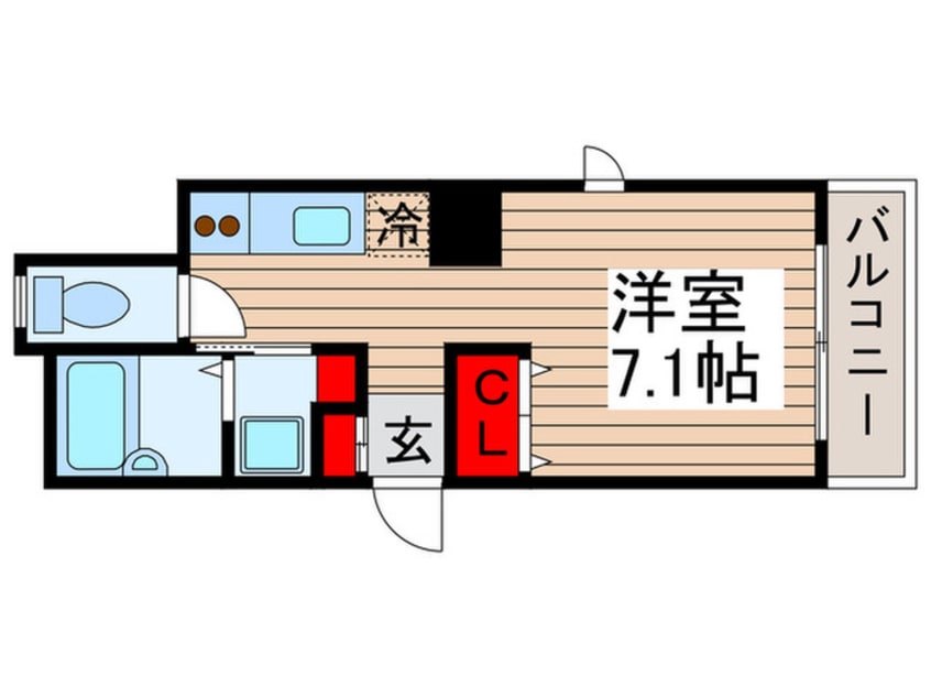 間取図 メゾンドソレイユ