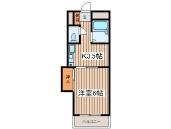 間取図 プラネット南橋本