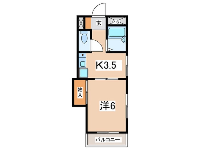 間取り図 プラネット南橋本