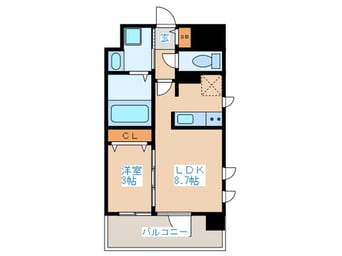 間取図 アプリーレ東中野