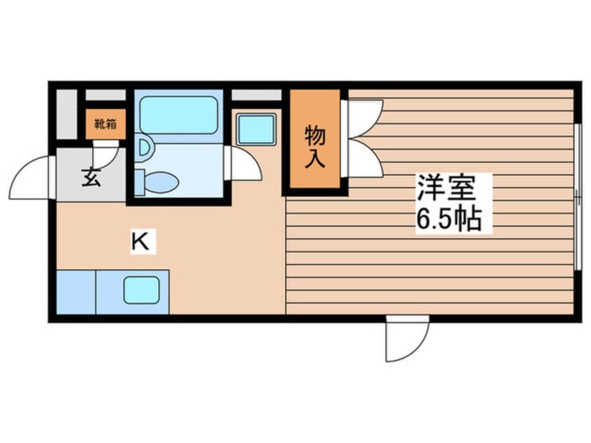 間取図 シュロス 中村橋