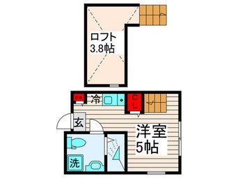 間取図 グランドソレーユ西新井