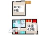 グランドソレーユ西新井 1Rの間取り