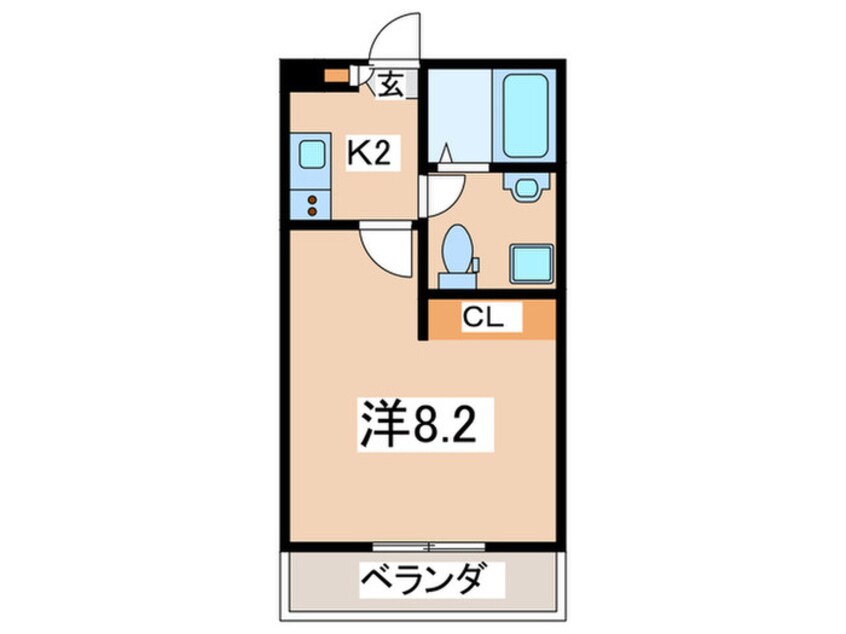 間取図 Confiture公郷町