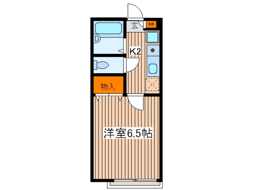 間取図 ハイツブランシュ