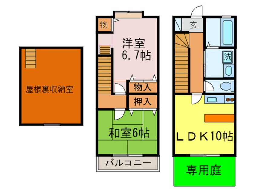 間取図 学園ステラ